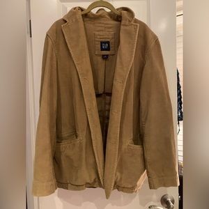 Tan GAP Corduroy Blazer